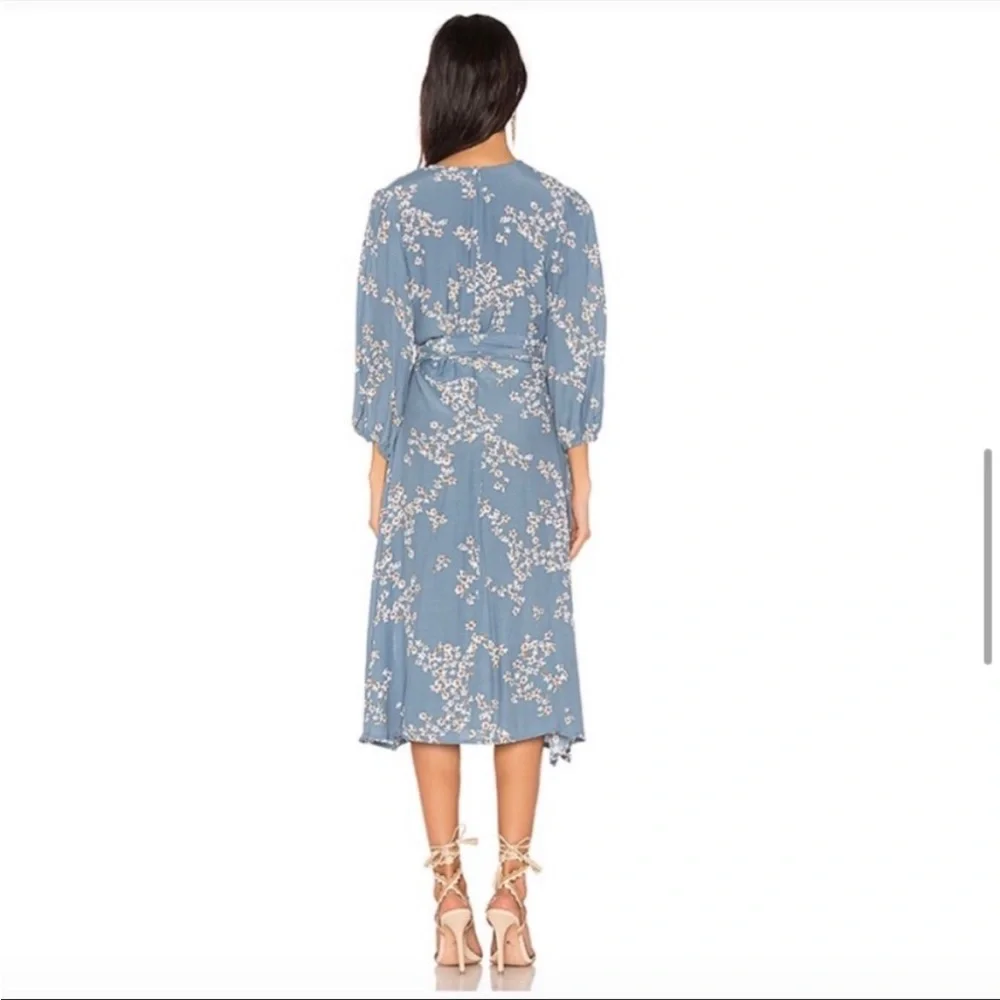 Faithfull the Brand Chloe Midi Dress size XS 2 - Picture 9 of 12